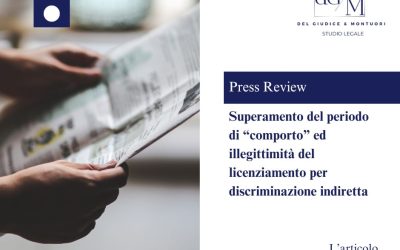 Licenziamento per superamento periodo di comporto