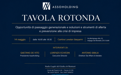 Tavola Rotonda Assoholding sul passaggio generazionale
